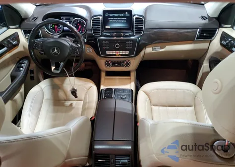 2018 Mercedes-Benz Gls 450 4Matic из США, поврежденный, VIN 4JGDF6EE3JB076286